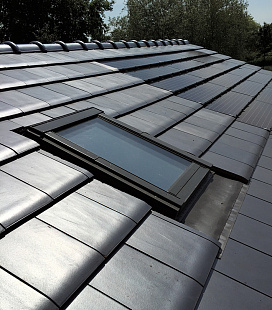 Объект из Керамическая черепица Edilians HP 10 Huguenot Argentique