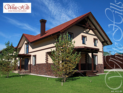 Объект из Облицовочные камни White Hills Искусственный декоративный камень Whitehills Шинон 412-90