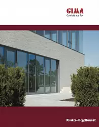 Klinker-Riegelformat GIMA