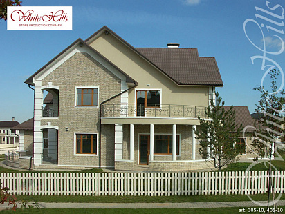 Объект из Облицовочные камни White Hills Искусственный декоративный камень Whitehills Бремен брик 305-10