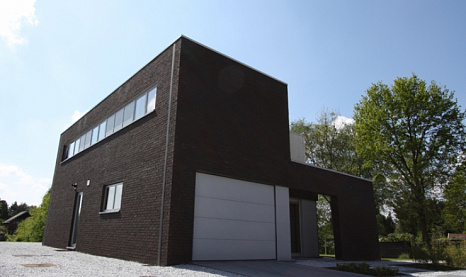 Объект из Кирпич Vandersanden 1 Zwart Mangaan