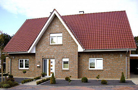 Объект из Клинкерный кирпич Roben GREETSIEL фризланд пестрый, мерейный, с песочной пылью