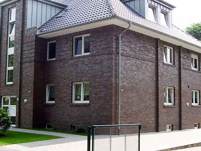 Объект из Клинкерный кирпич Roben ACCUM сине-коричневый