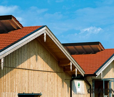 Объект из Керамическая черепица Creaton RAPIDO NUANCE rot engobiert