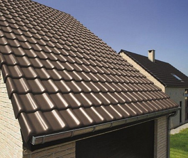 Объект из Керамическая черепица Koramic Alegra Dark Brown