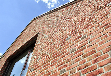 Объект из Кирпич Roben WASSERSTRICH  светлокрасный пестрый