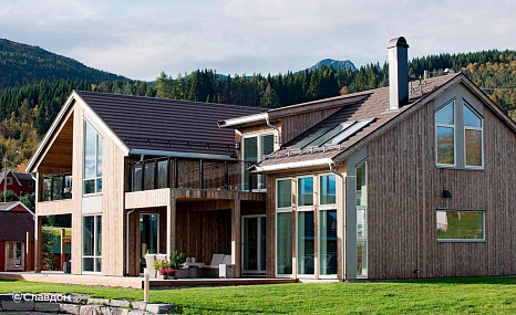 Объект из Композитная черепица AeroDek Композитная черепица рядовая AeroDek Robust цвет Серый валун