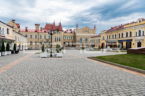 Объект из Брусчатка BRAER Тротуарная плитка «Ривьера» Color Mix Тип 7 «ТУМАН»