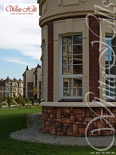 Объект из Облицовочные камни White Hills Искусственный декоративный камень Whitehills Лондон брик 301-70