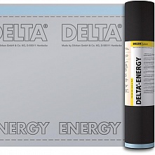 Купить Диффузионная мембрана с теплоотражающим покрытием DELTA-ENERGY в Москве
