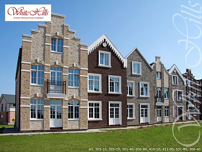 Объект из Облицовочные камни White Hills Искусственный декоративный камень Whitehills Лондон брик 300-80