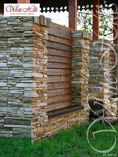 Объект из Облицовочные камни White Hills Искусственный декоративный камень Whitehills Кросс Фелл 100-20