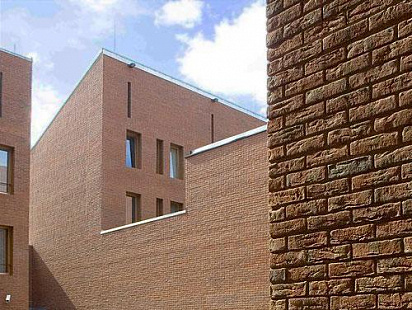 Объект из Кирпич ручной формовки Roben FEHNBRAND светлокрасный