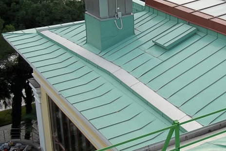 Объект из Кровельный алюминий Alunova Кровельный алюминий Alunova Gloss PS20-160 (светло-зеленый)