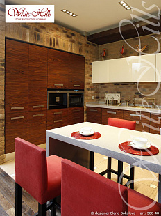 Объект из Облицовочные камни White Hills Искусственный декоративный камень Whitehills Лондон брик 300-40