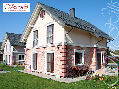 Объект из Облицовочные камни White Hills Искусственный декоративный камень Whitehills Брюгге брик 316-50