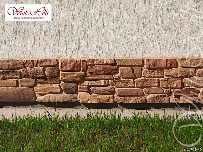 Объект из Облицовочные камни White Hills Искусственный декоративный камень Whitehills Тевиот 701-40