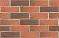 Клинкер лицевой красный флэшинг Ноттингем с рельефной поверхностью Береста