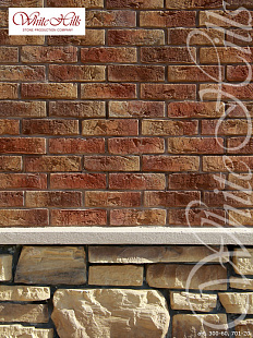 Объект из Облицовочные камни White Hills Искусственный декоративный камень Whitehills Лондон брик 300-60