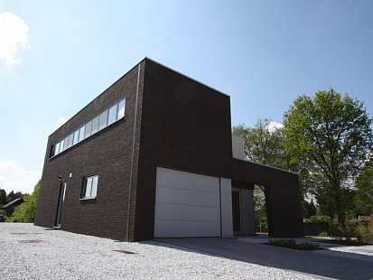 Объект из Облицовочный кирпич Vandersanden 1 Zwart Mangaan