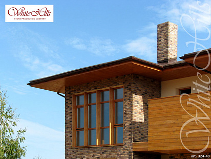 Объект из Облицовочные камни White Hills Искусственный декоративный камень Whitehills Кельн брик 324-40