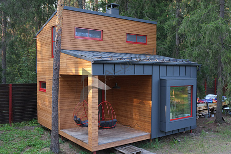 Объект из Кровельный алюминий Alunova Кровельный алюминий Alunova Matt RR-23 (темно-серый)