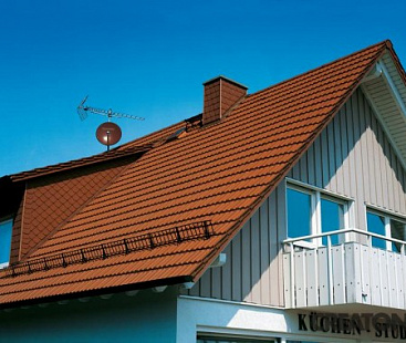 Объект из Керамическая черепица Creaton RATIO DORFEN NUANCE kupferrot engobiert