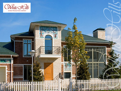 Объект из Облицовочные камни White Hills Искусственный декоративный камень Whitehills Бремен брик 305-40