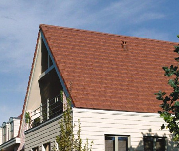 Объект из Керамическая черепица Koramic Actua Burgundy