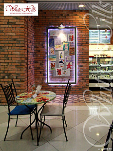 Объект из Облицовочные камни White Hills Искусственный декоративный камень Whitehills Лондон брик 300-50