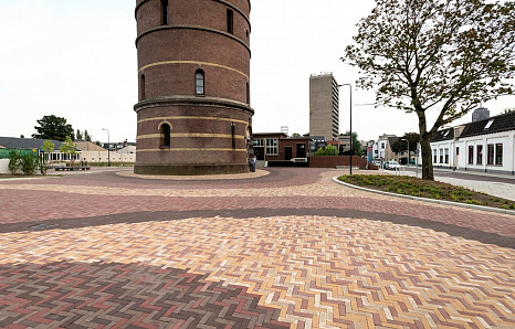 Объект из Клинкерная брусчатка Vandersanden Anthra