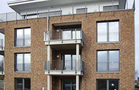 Объект из Кирпич ручной формовки Roben WIESMOOR земляной пестрый