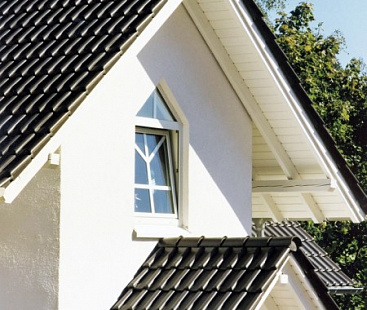 Объект из Керамическая черепица Koramic E 32 tiefschwarz