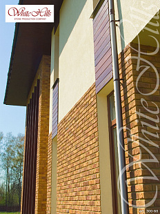 Объект из Облицовочные камни White Hills Искусственный декоративный камень Whitehills Лондон брик 300-60