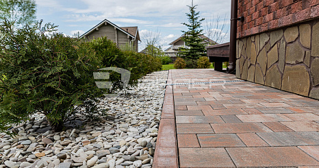 Объект из Брусчатка BRAER Тротуарная плитка Старый город "Венусбергер", Color Mix "Койот"