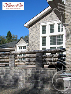 Объект из Облицовочные камни White Hills Искусственный декоративный камень Whitehills Бремен брик 307-80