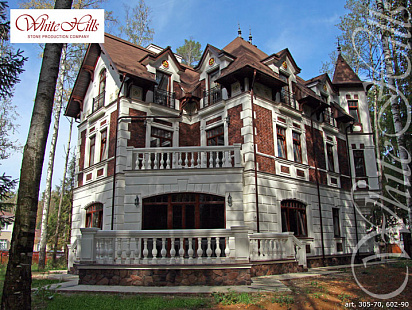 Объект из Облицовочные камни White Hills Искусственный декоративный камень Whitehills Бремен брик 305-70