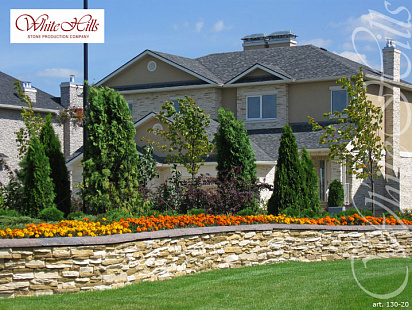 Объект из Облицовочные камни White Hills Искусственный декоративный камень Whitehills Уорд Хилл 130-20