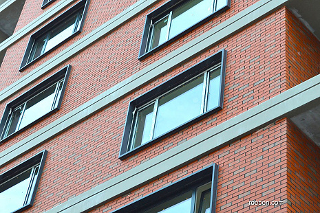 Объект из Клинкерная плитка Roben WESTERWALD пестрый, гладкий