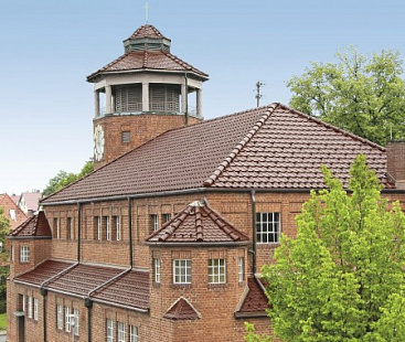 Объект из Керамическая черепица Koramic Alegra 10 kupferbraun