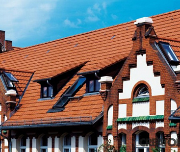 Объект из Керамическая черепица Creaton RATIO DORFEN naturrot