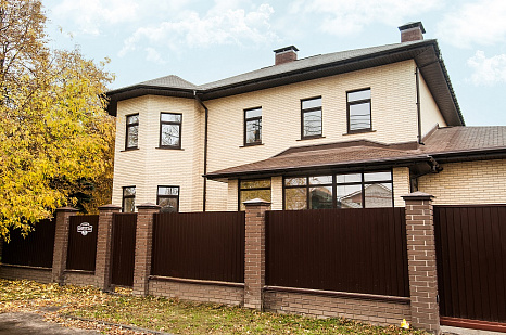 Объект из Облицовочный кирпич Керма Пшеничное лето Бархат ут. ст.