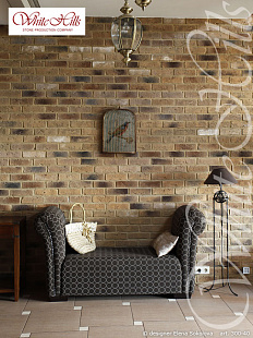 Объект из Облицовочные камни White Hills Искусственный декоративный камень Whitehills Лондон брик 300-40