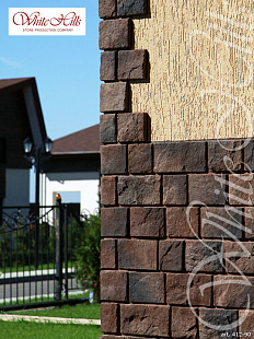 Объект из Облицовочные камни White Hills Искусственный декоративный камень Whitehills Шинон 412-90