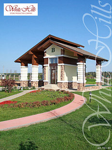 Объект из Облицовочные камни White Hills Искусственный декоративный камень Whitehills Дарем 511-40
