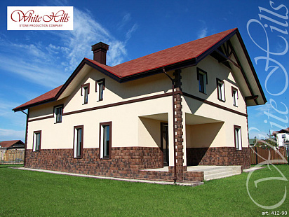 Объект из Облицовочные камни White Hills Искусственный декоративный камень Whitehills Шинон 412-90