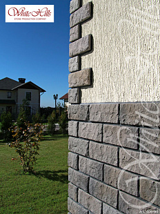 Объект из Облицовочные камни White Hills Искусственный декоративный камень Whitehills Йоркшир 406-80