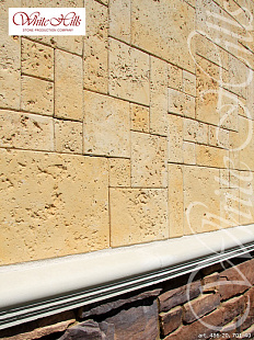 Объект из Облицовочные камни White Hills Искусственный декоративный камень Whitehills Бремар 486-20