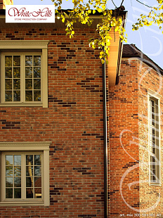 Объект из Облицовочные камни White Hills Искусственный декоративный камень Whitehills Лондон брик 300-50