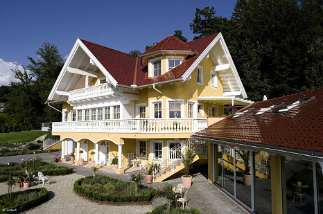 Объект из Керамическая черепица Tondach БОБРОВКА Глазурь Амадеус натуральная